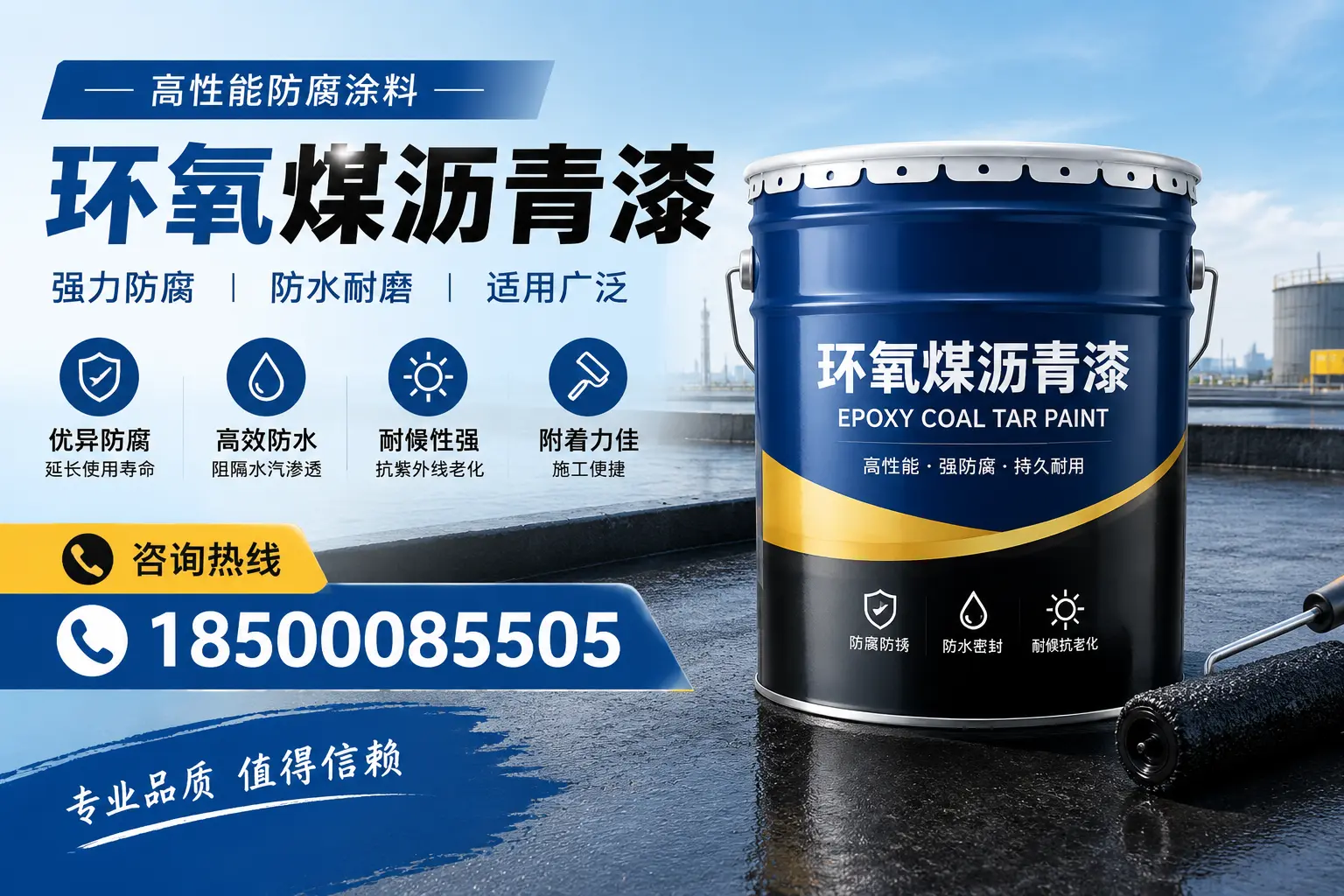 环氧煤沥青漆的主要成分与功能，枣庄用户深度了解